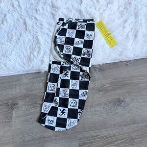 Strictly Wild Checker Swaddle NWT